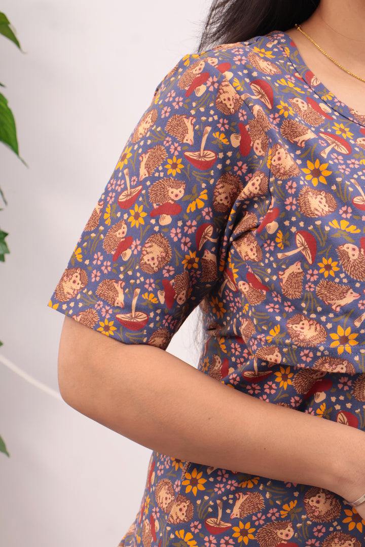 Irena SoftCotton Maternity Top Pant Set