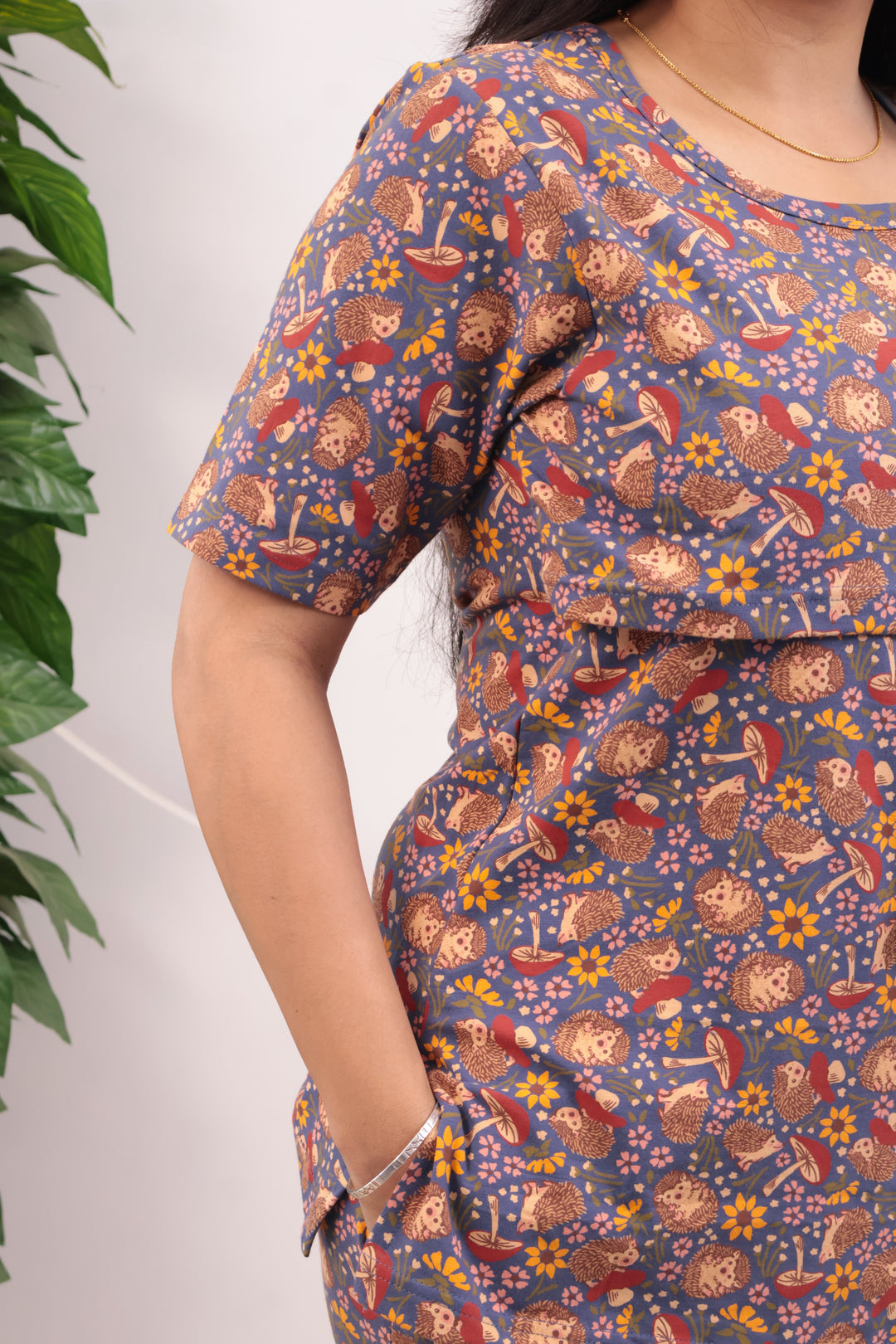 Irena SoftCotton Maternity Top Pant Set