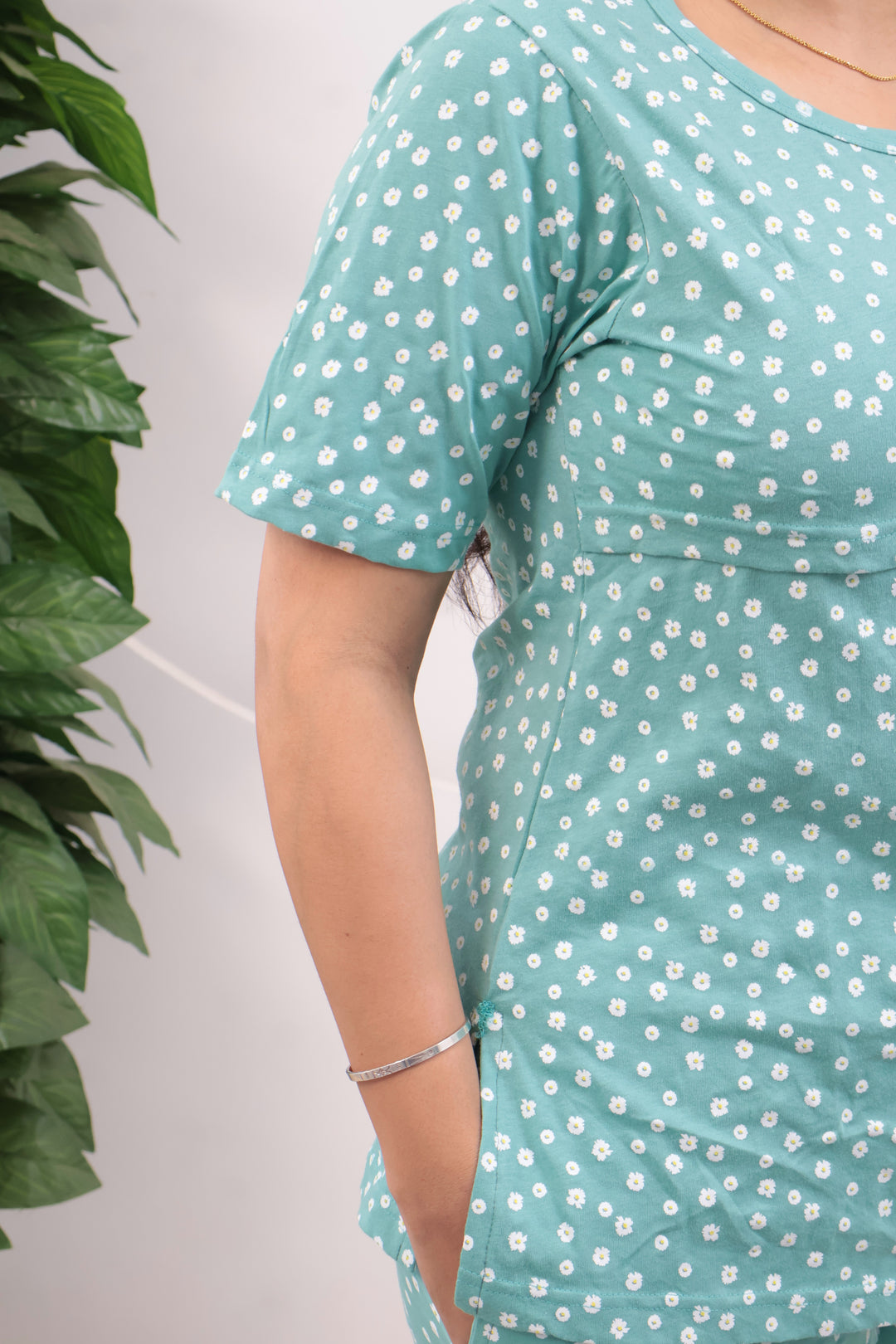 Zariyae SoftCotton Maternity Top Pant Set