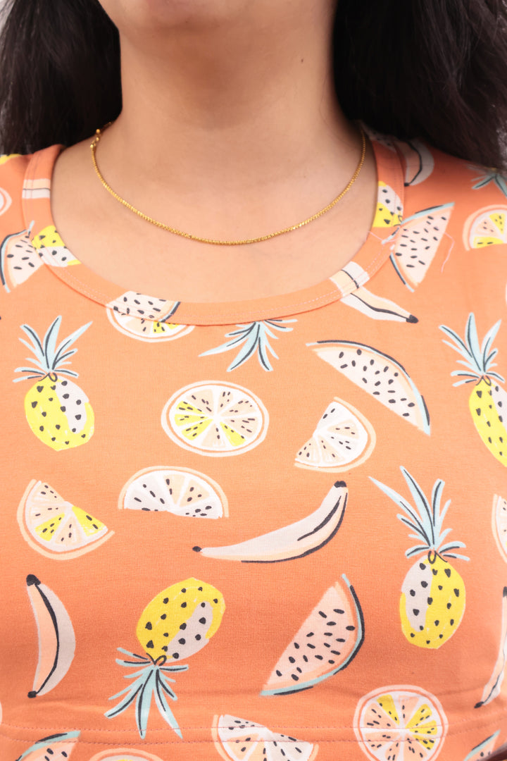 Kaya1 SoftCotton Maternity Top Pant Set