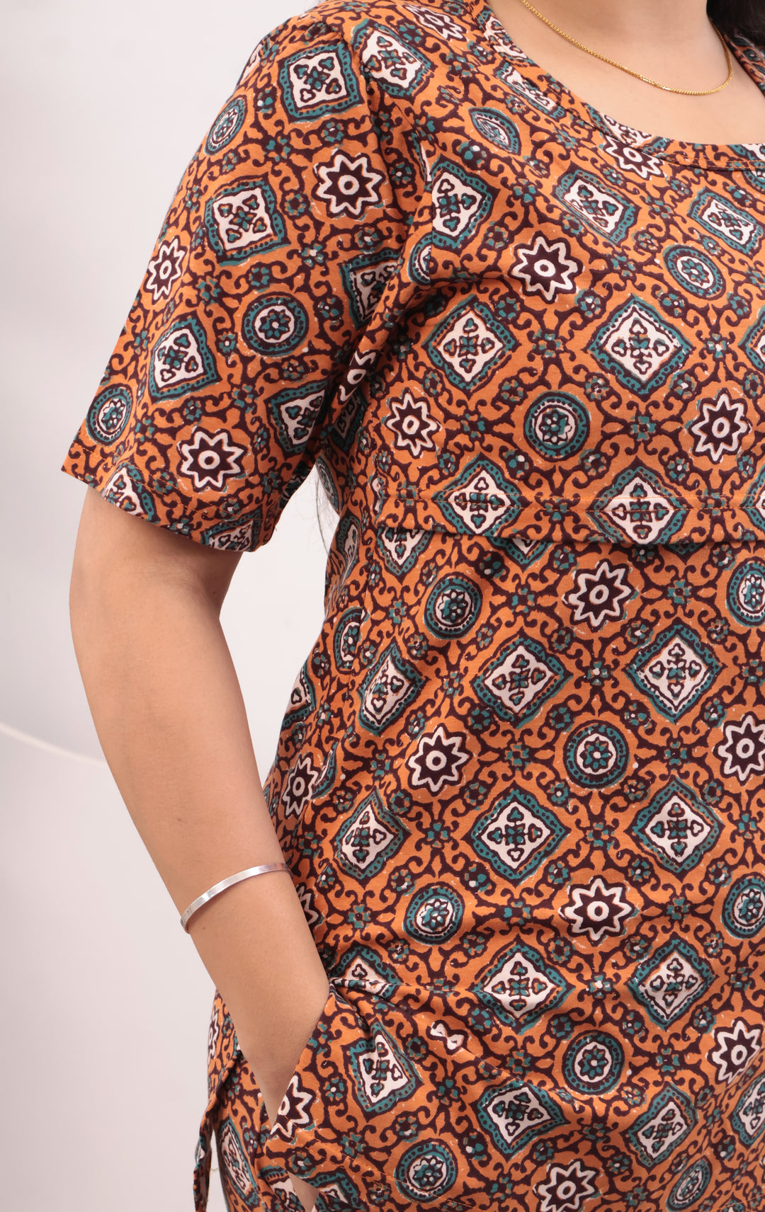 Saria SoftCotton Maternity Top Pant Set