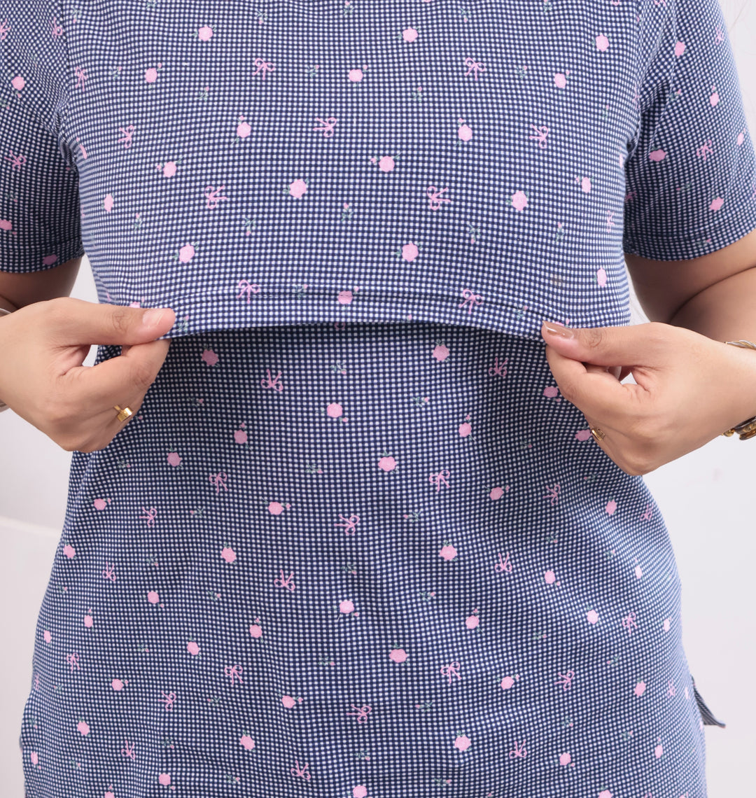 Nivara SoftCotton Maternity Top Pant Set