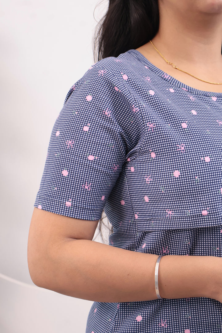 Nivara SoftCotton Maternity Top Pant Set