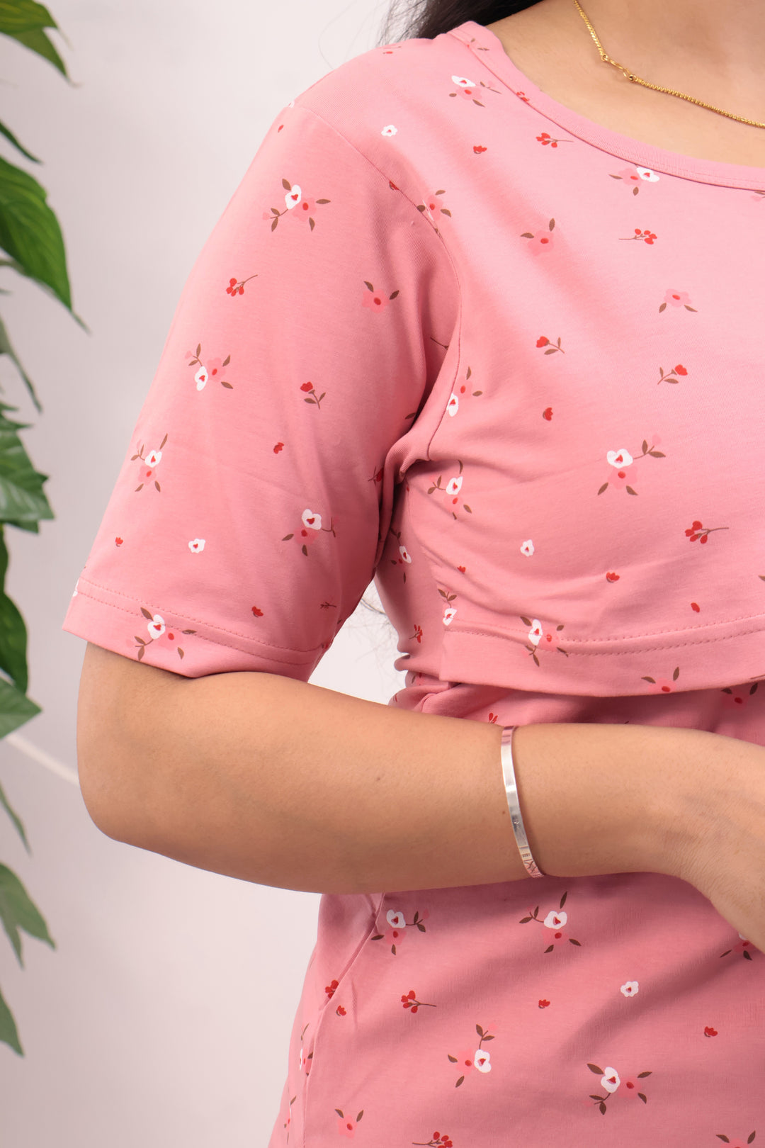 Noor  SoftCotton Maternity Top Pant Set