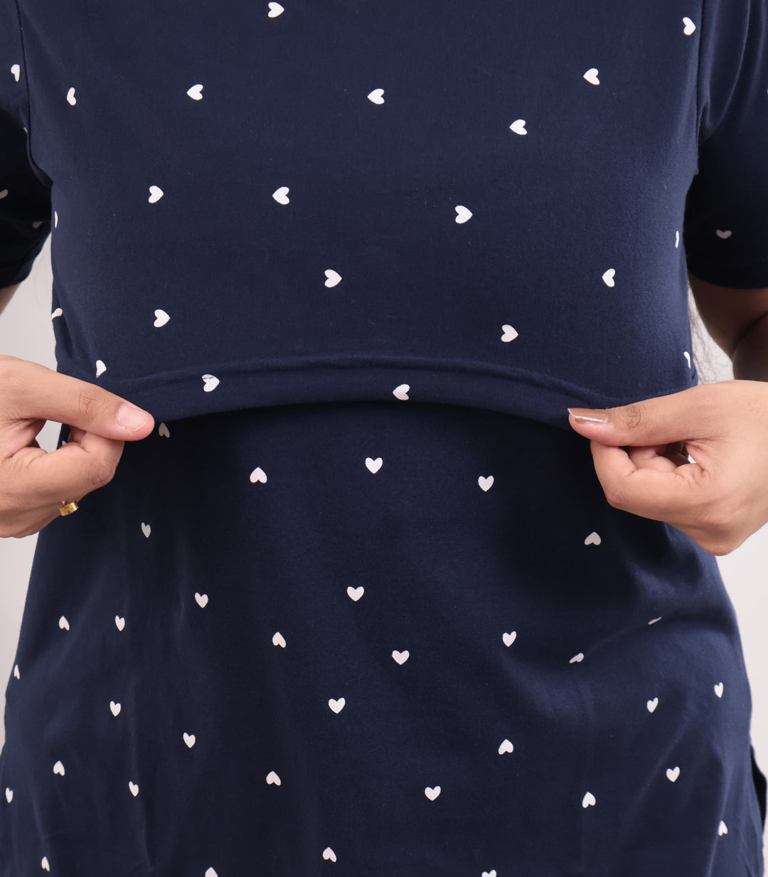 Rhea SoftCotton Maternity Top Pant Set