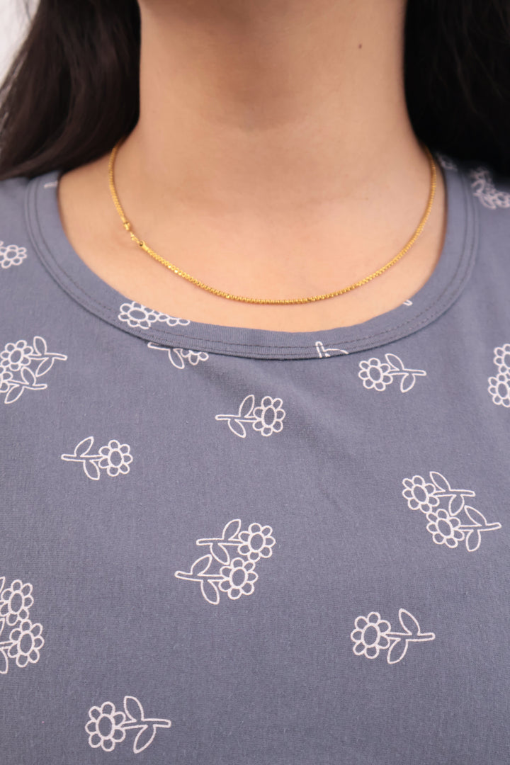 Diya1  SoftCotton Maternity Top Pant Set