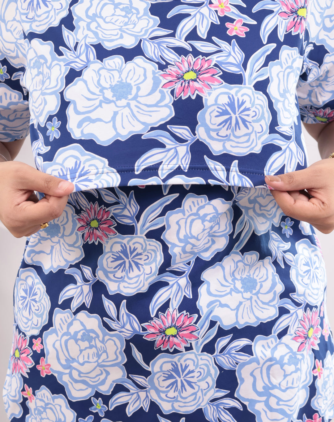 Tiyana SoftCotton Maternity Top Pant Set