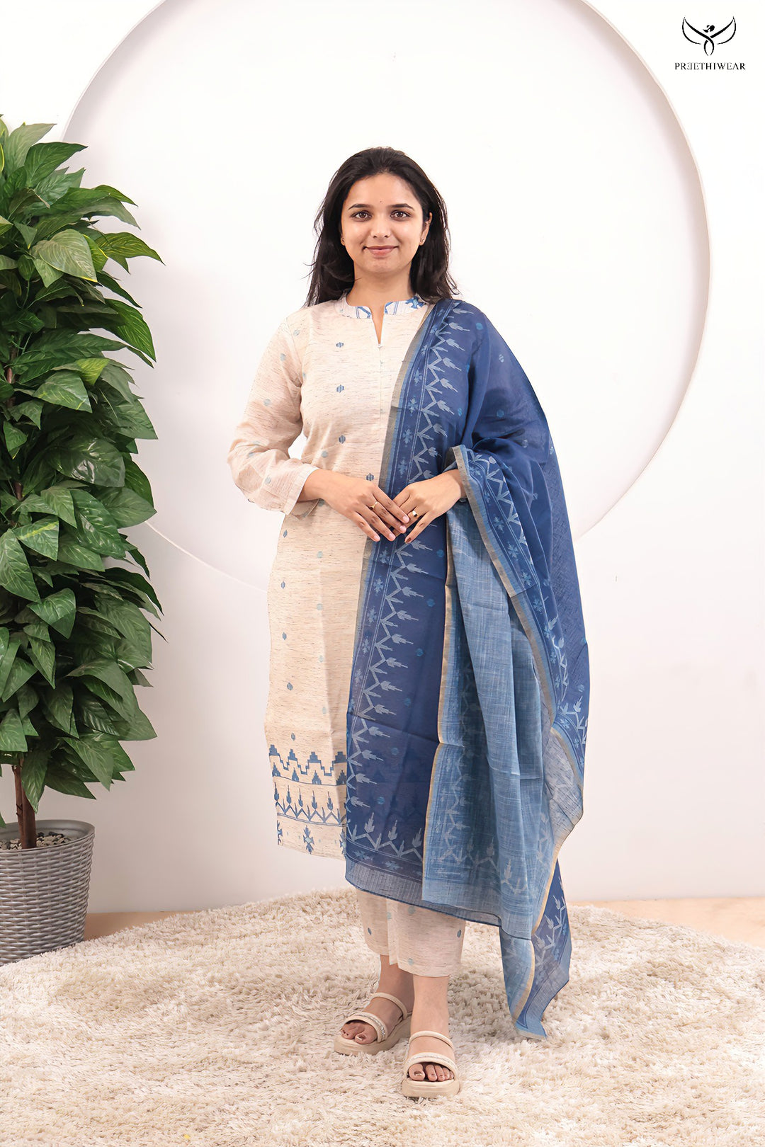 Kiran2 Maternity Dress with center Zip