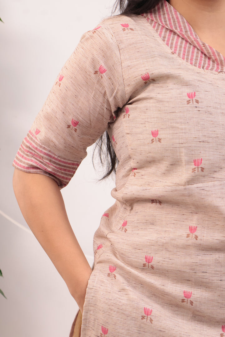 Katie Maternity Dress with center Zip