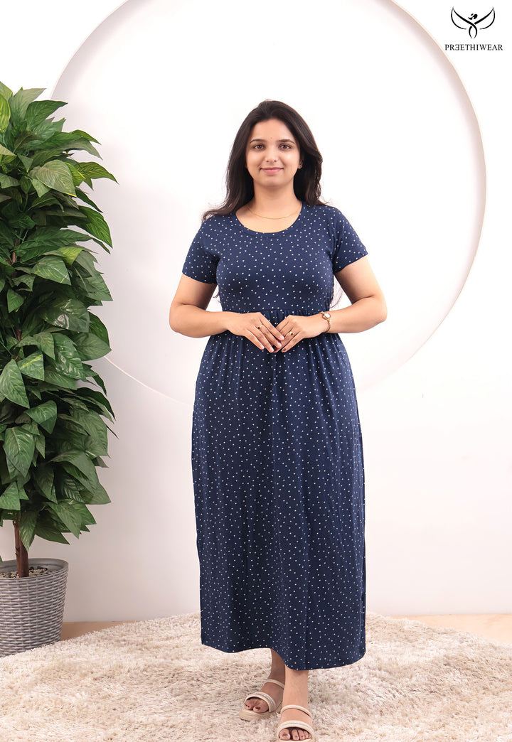 Siyana SoftCotton Full Length  Maxi Loungewear