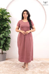 Riyana1 SoftCotton Full Length Maxi Loungewear - The Maternity Store by Preethiwear