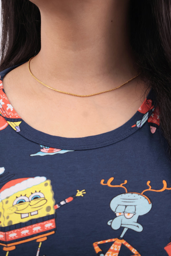 Eshna SoftCotton Full Length  Maxi Loungewear