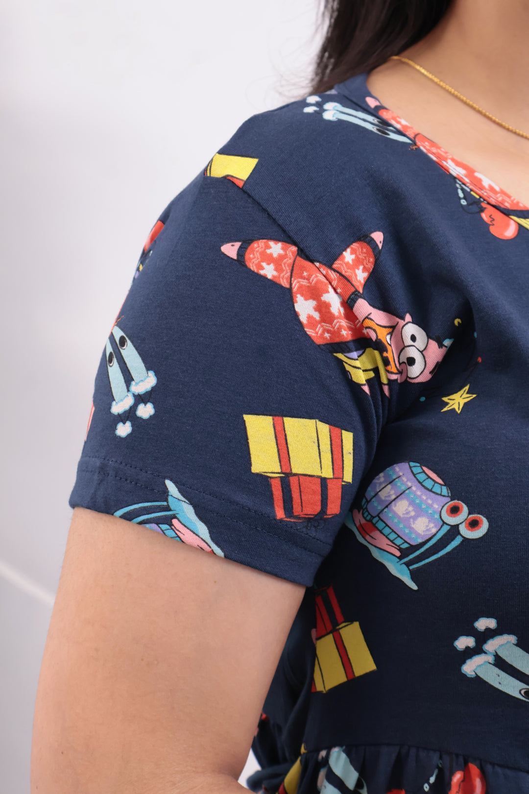 Eshna SoftCotton Full Length  Maxi Loungewear