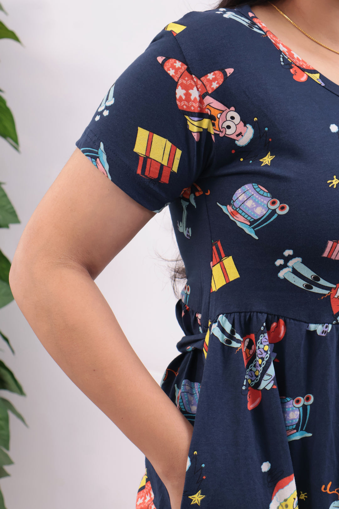 Eshna SoftCotton Full Length  Maxi Loungewear