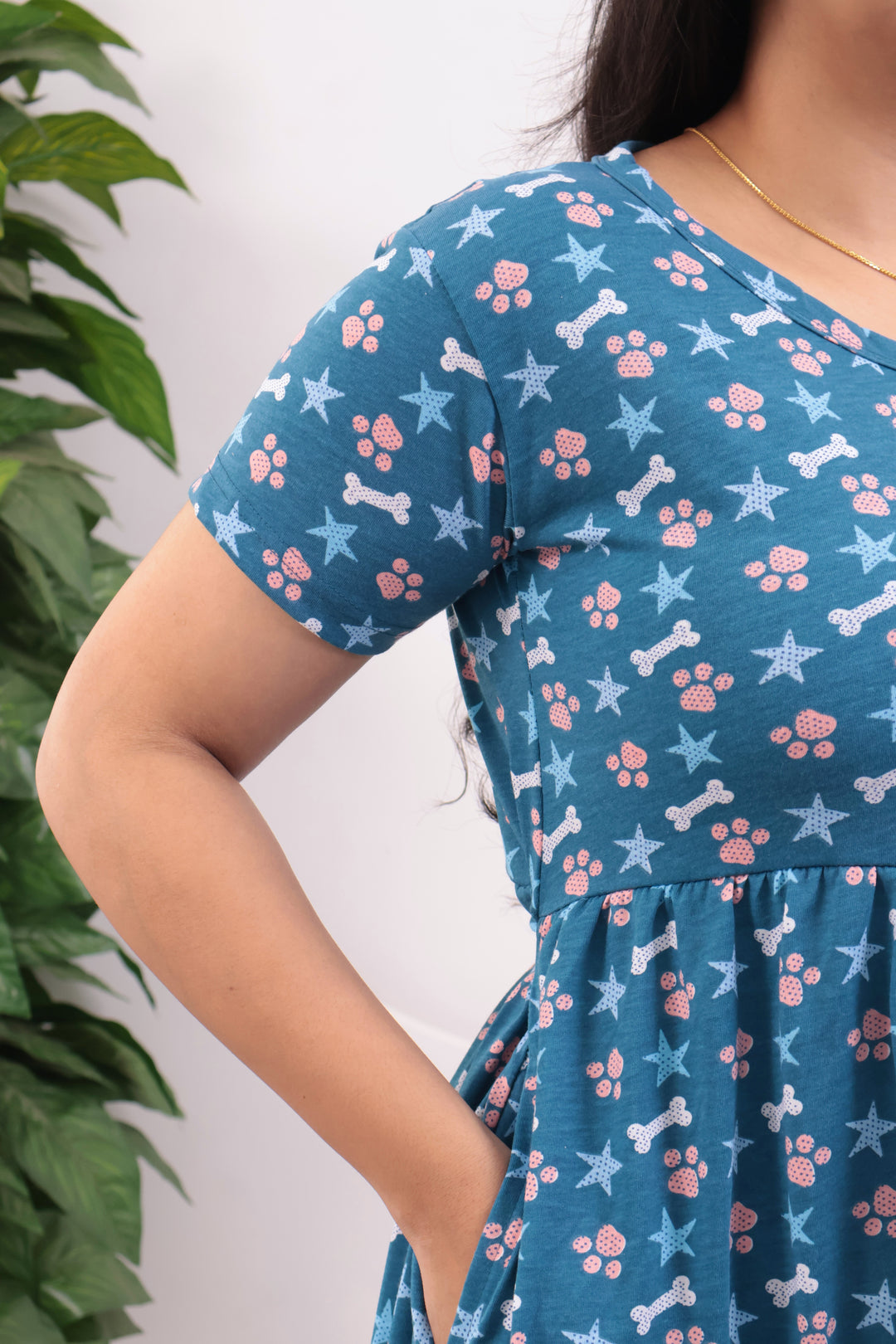 Yashvi1  SoftCotton Full Length  Maxi Loungewear