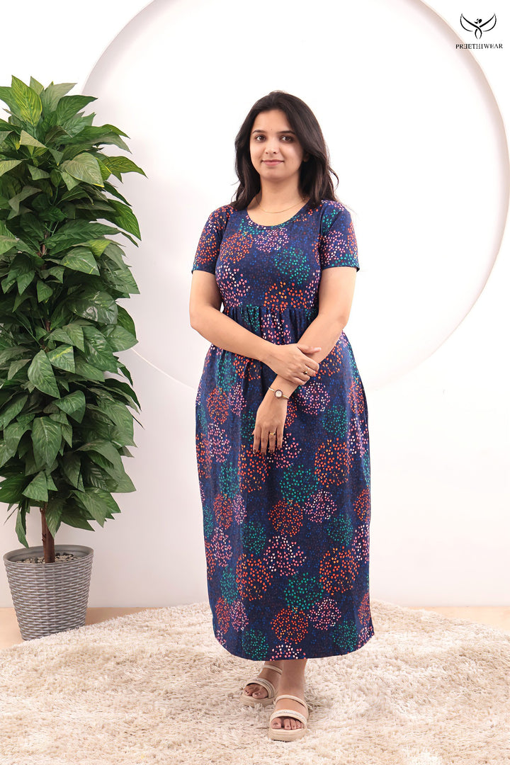 Anora SoftCotton Full Length  Maxi Loungewear