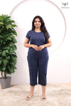 Nira1 SoftCotton Lounge Wear 3/4 Pant - The Maternity Store by Preethiwear