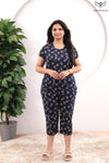 Lavya SoftCotton Lounge Wear 3/4 Pant - The Maternity Store by Preethiwear