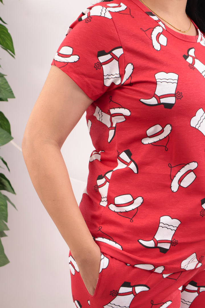 Elora SoftCotton Lounge Wear 3/4 Pant