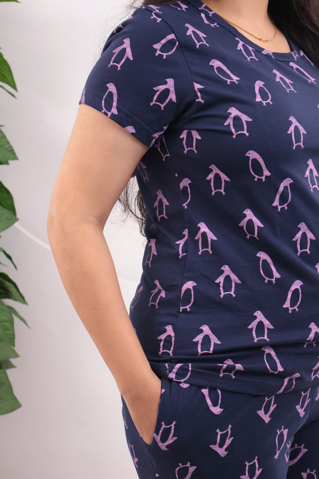 Meera1 SoftCotton Lounge Wear 3/4 Pant