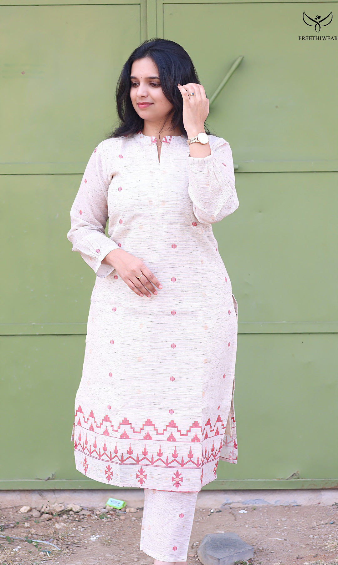 Zella Maternity Dress with center Zip