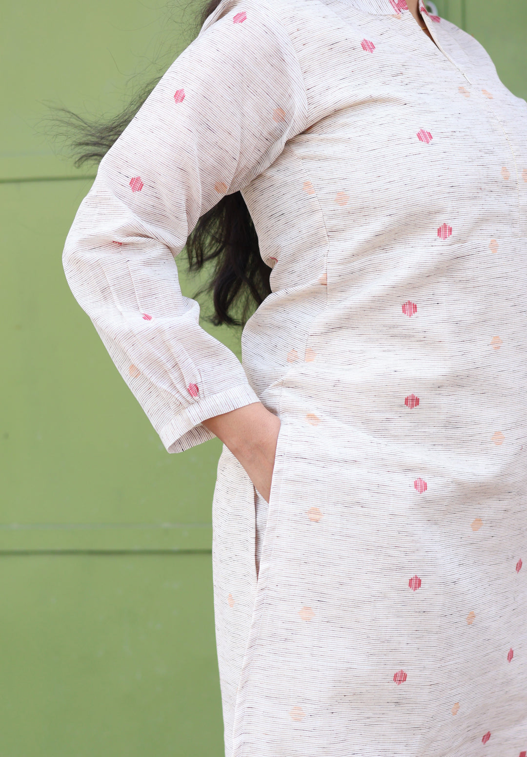 Zella Maternity Dress with center Zip