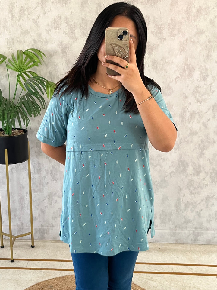 Sneha SoftCotton Feeding T-shirt