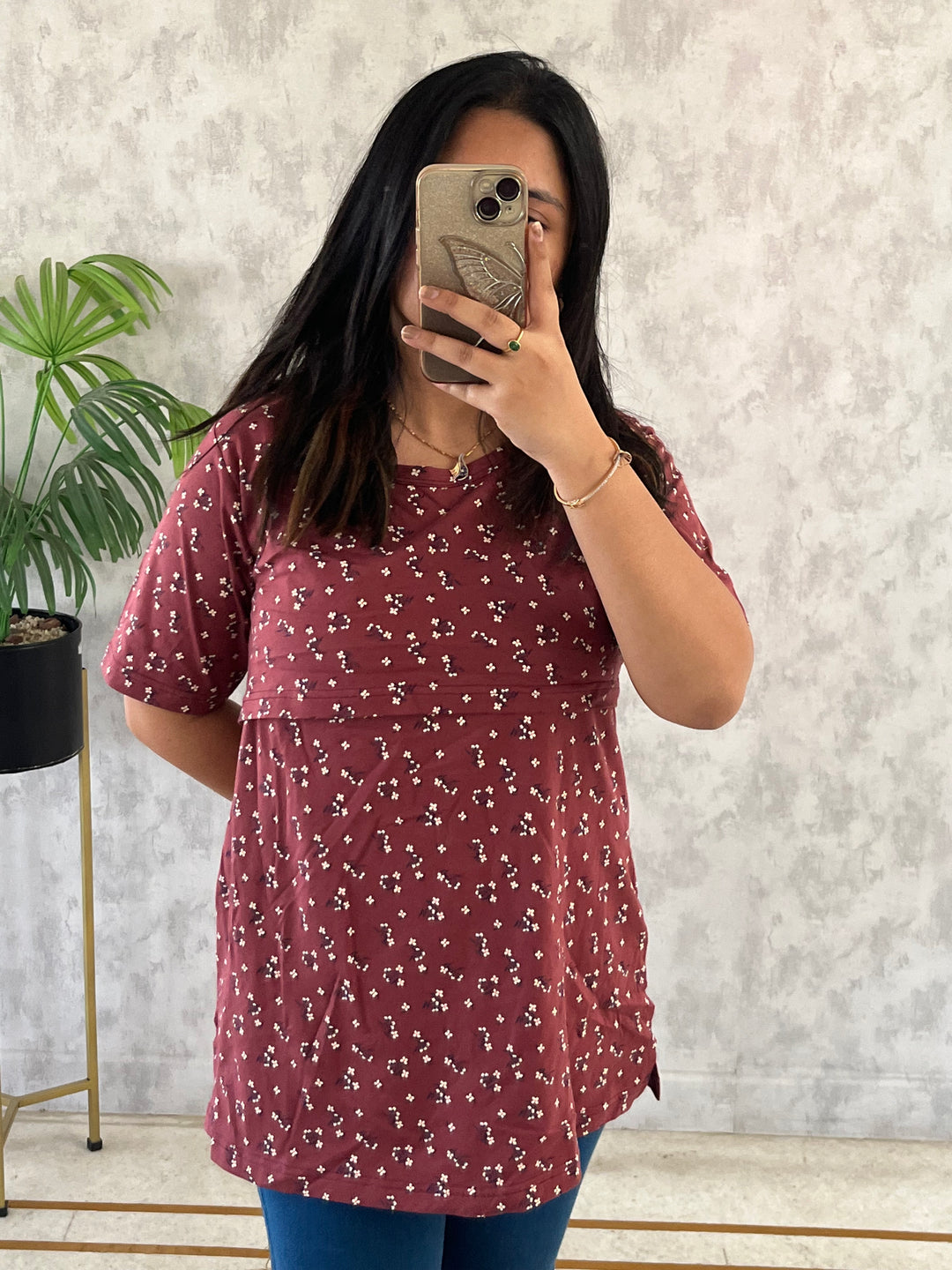 Kriti SoftCotton Feeding T-shirt