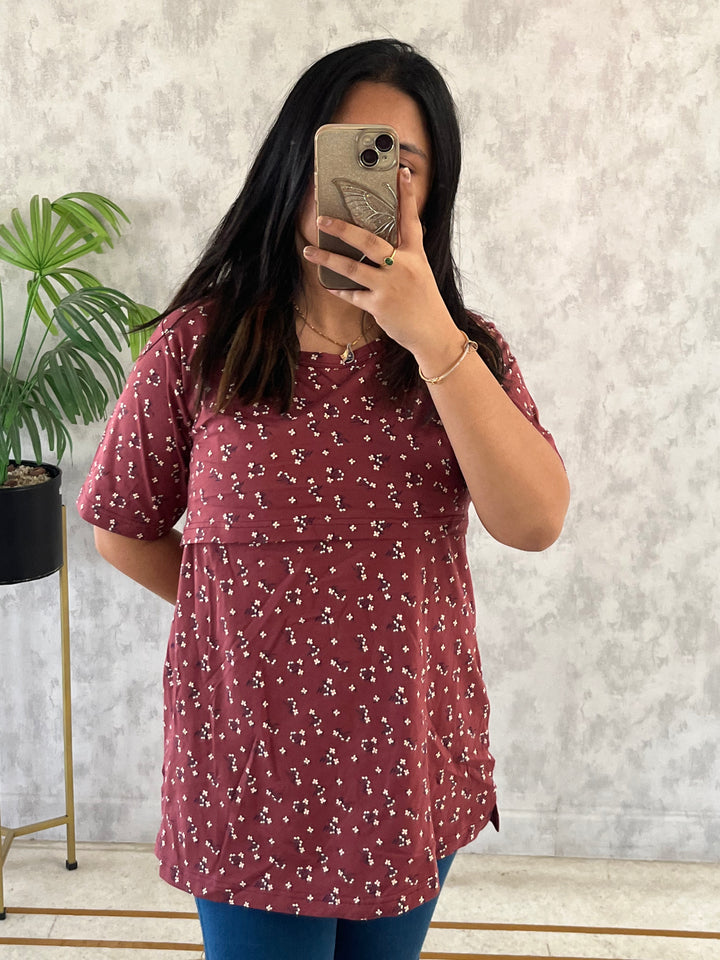 Kriti SoftCotton Feeding T-shirt