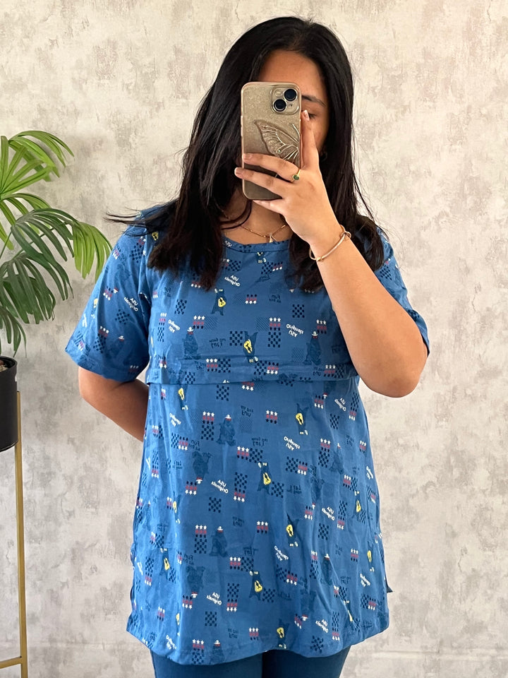 Sravani SoftCotton Feeding T-shirt