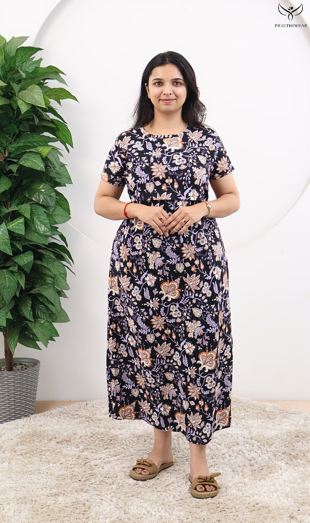 Aimi1 SoftCotton Full Length Maternity Loungewear
