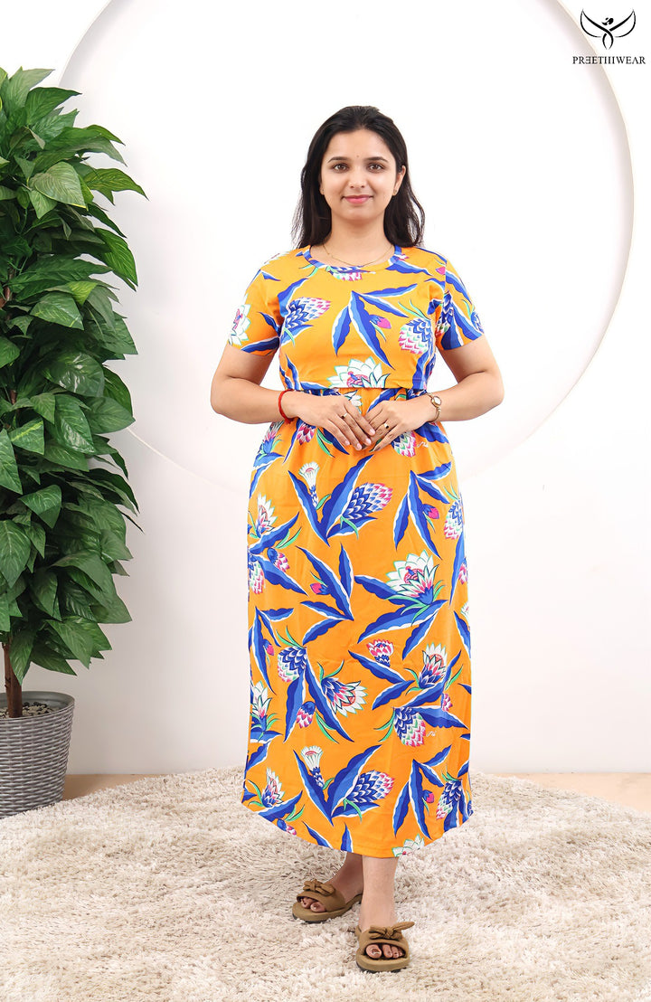 Iora SoftCotton Full Length Maternity Loungewear