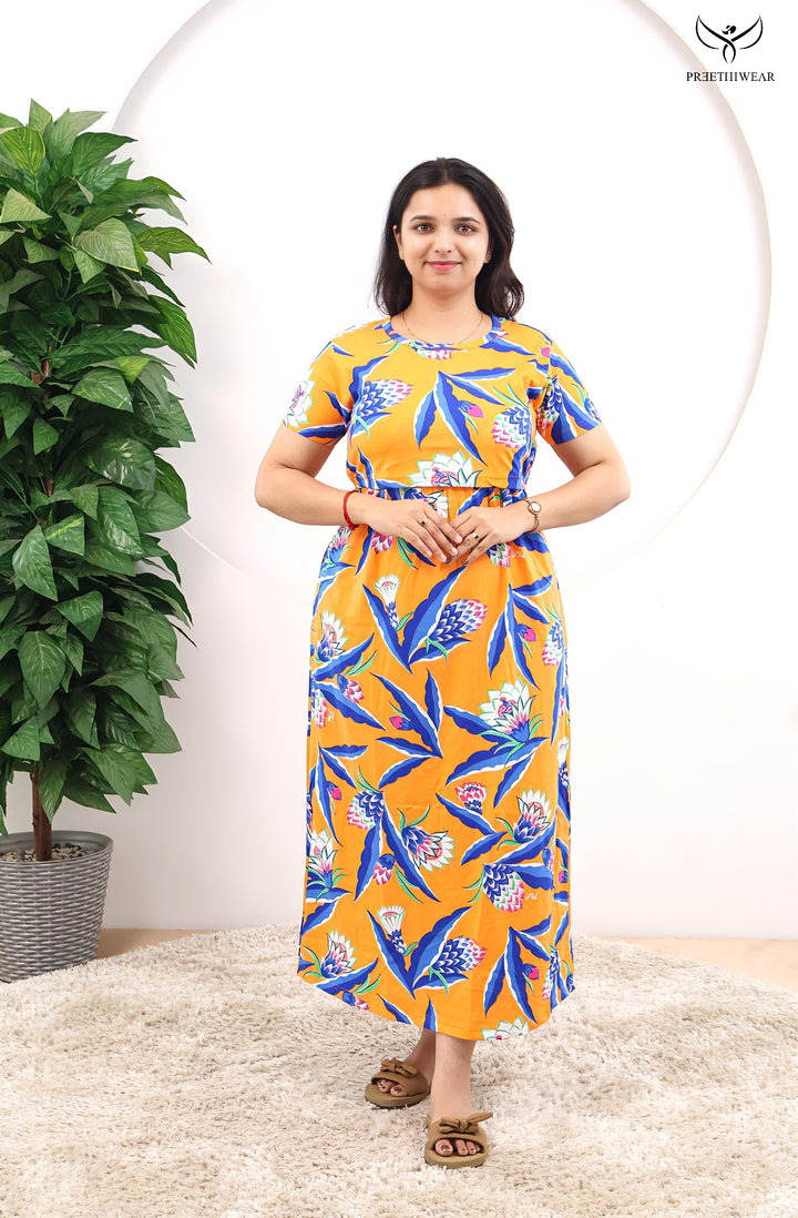 Iora SoftCotton Full Length Maternity Loungewear