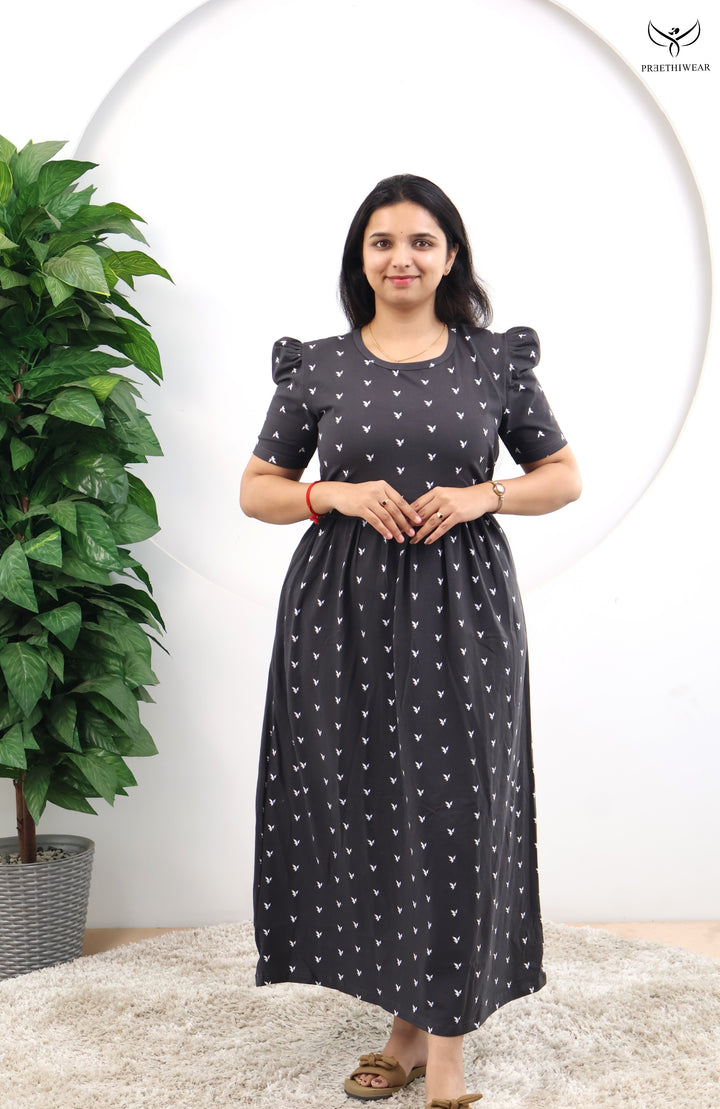 Viree SoftCotton Full Length Maternity Loungewear