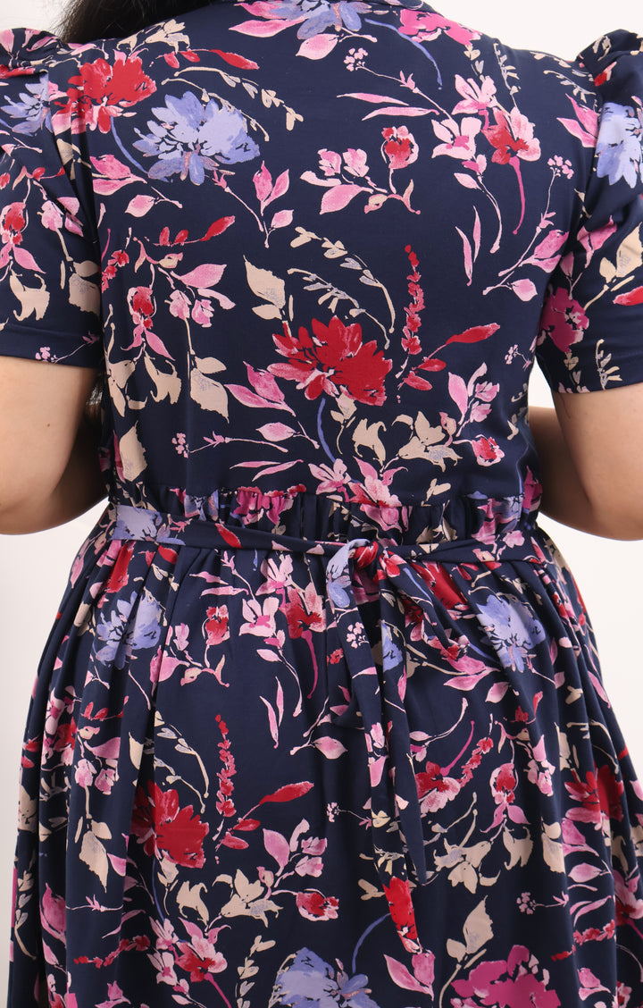 Iyla2 SoftCotton Calf Length Maternity Loungewear