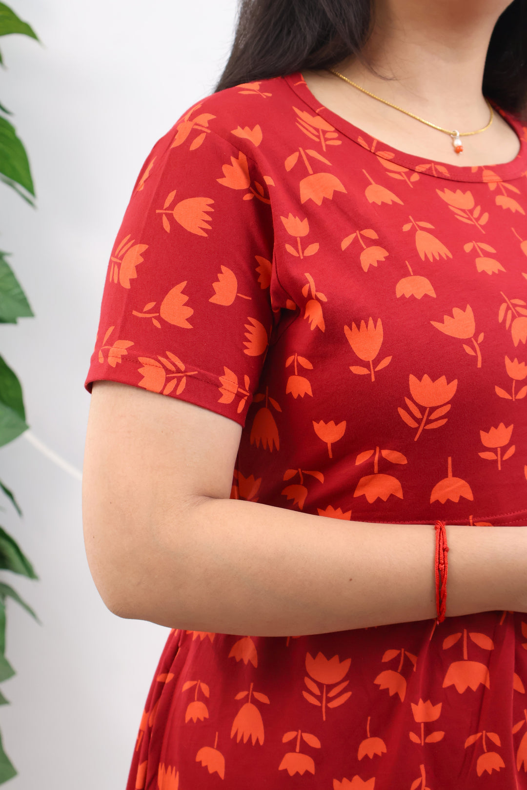Neera SoftCotton Calf Length Maternity Loungewear