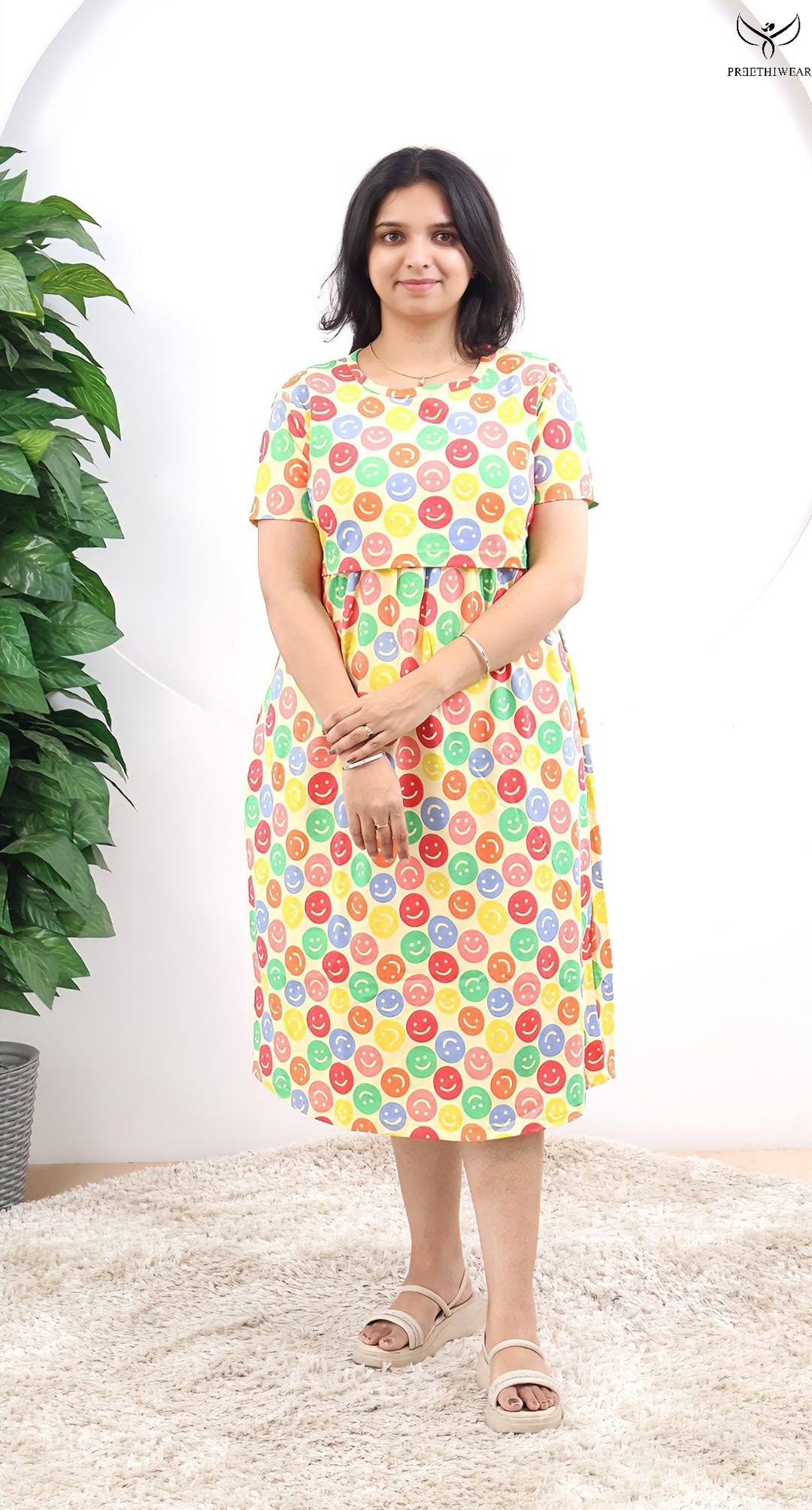 Avira1 SoftCotton Calf Length Maternity Loungewear