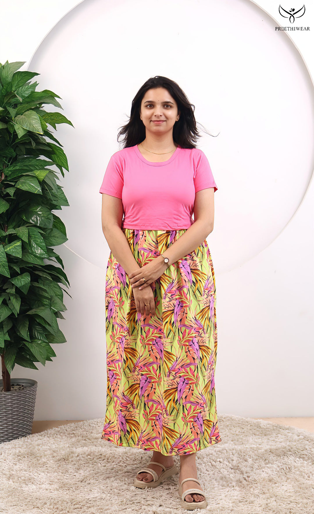 Kanza SoftCotton Full Length Maternity Loungewear