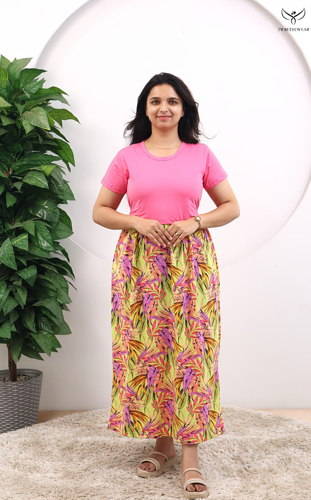 Kanza SoftCotton Full Length Maternity Loungewear