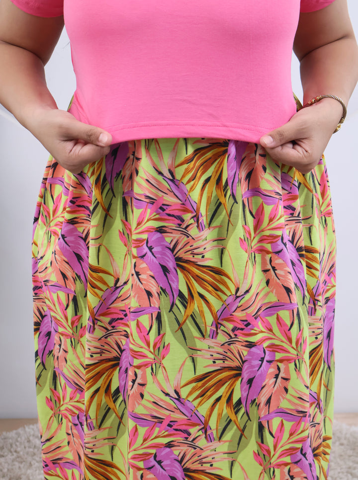Kanza SoftCotton Full Length Maternity Loungewear
