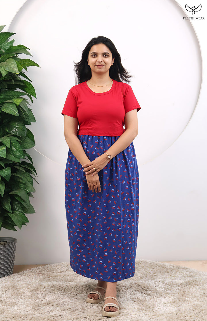 Ellis SoftCotton Full Length Maternity Loungewear