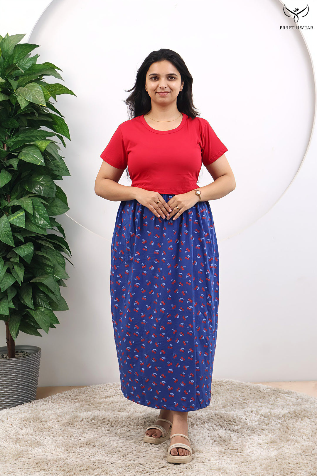 Ellis SoftCotton Full Length Maternity Loungewear