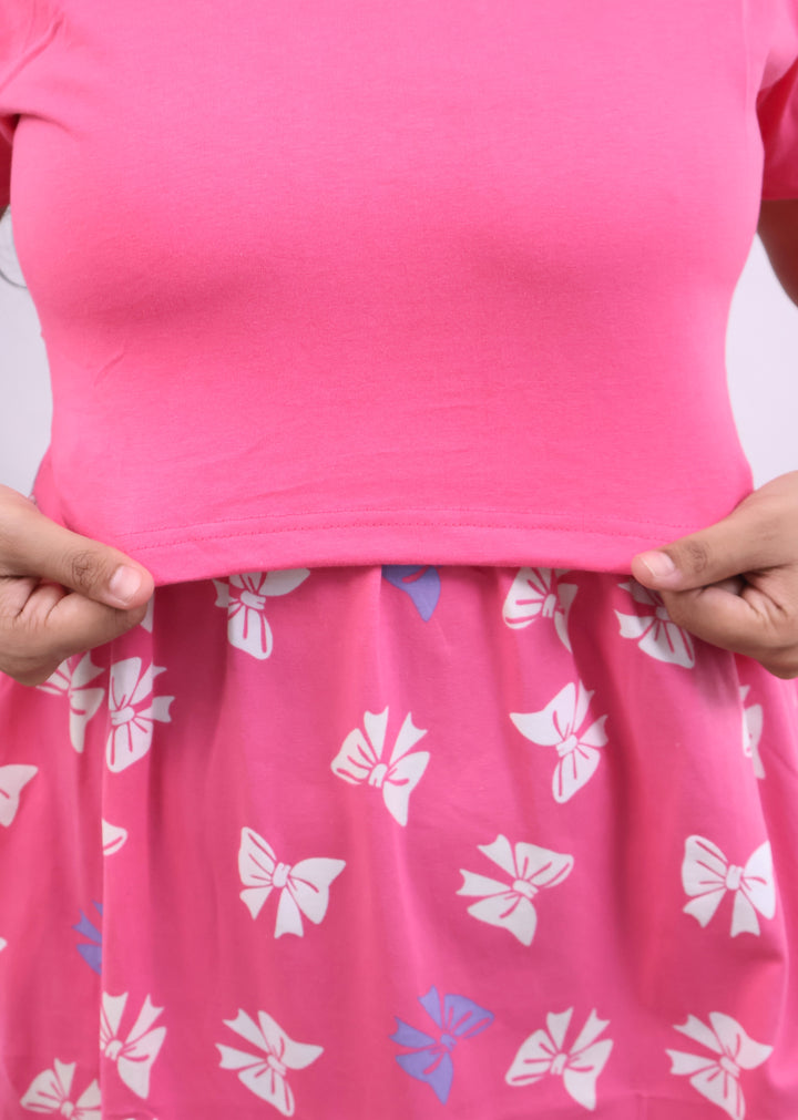 Laiara SoftCotton Full Length Maternity Loungewear