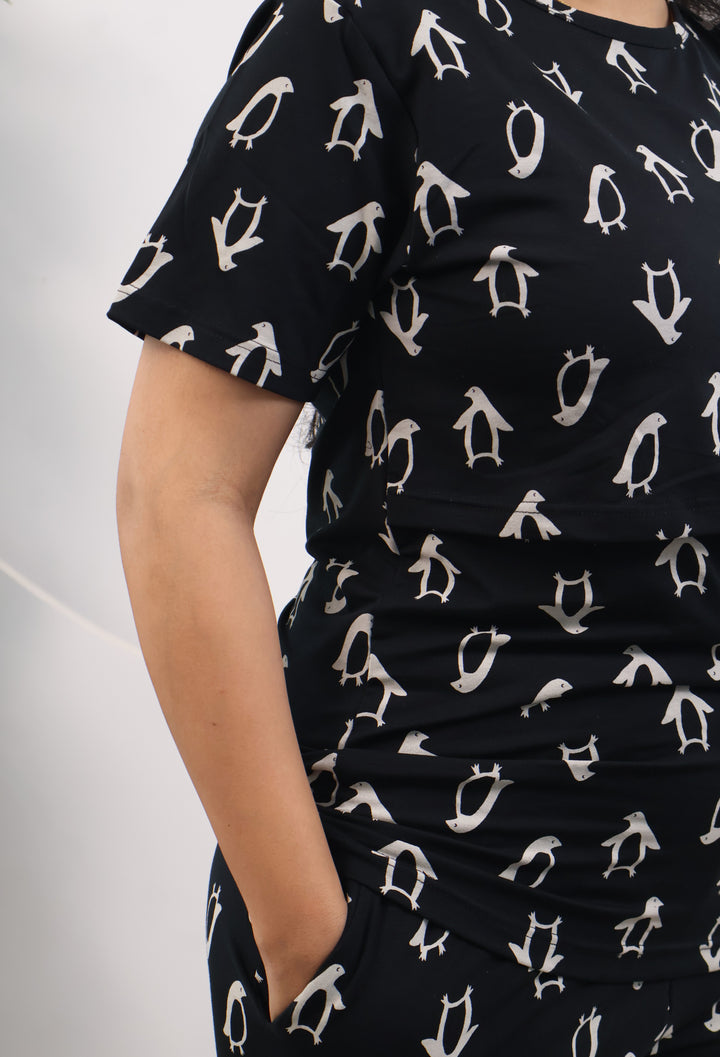 Indira SoftCotton Maternity Top Pant Set