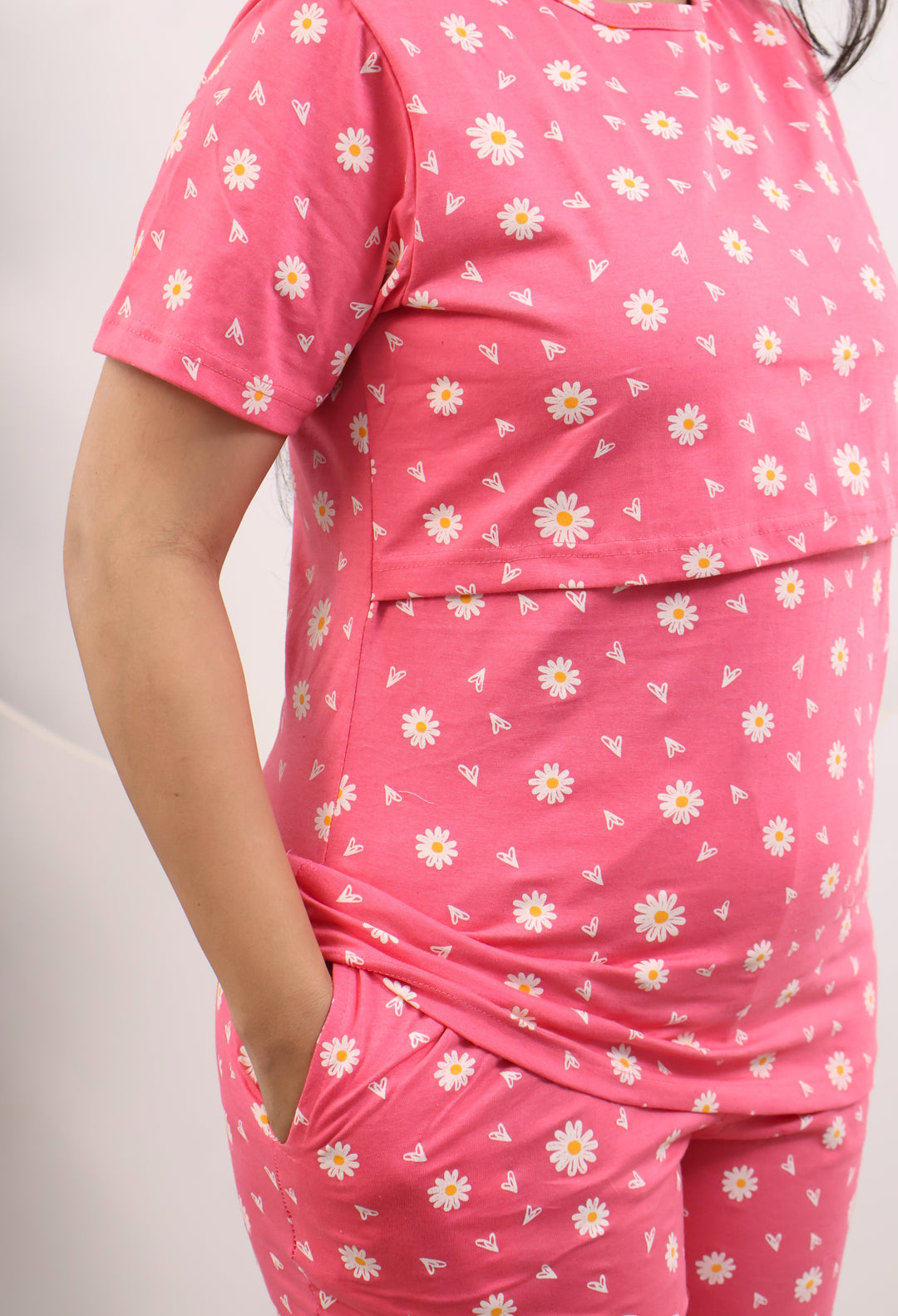 Irina SoftCotton Maternity Top Pant Set