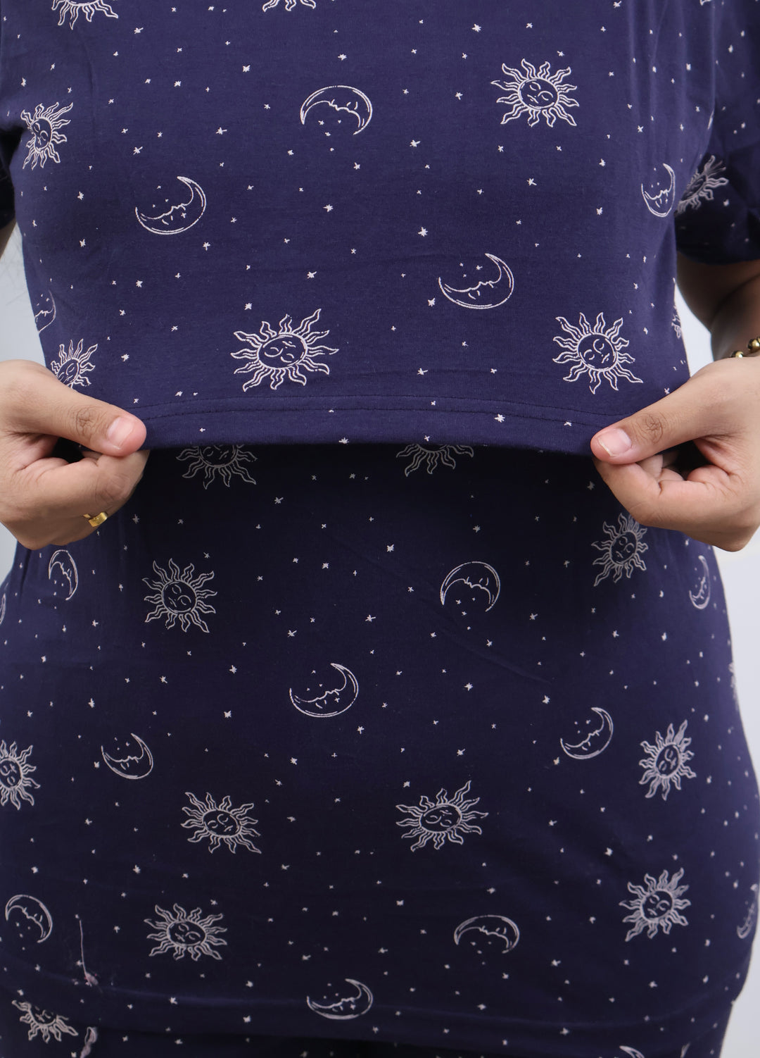 Ipsita SoftCotton Maternity Top Pant Set