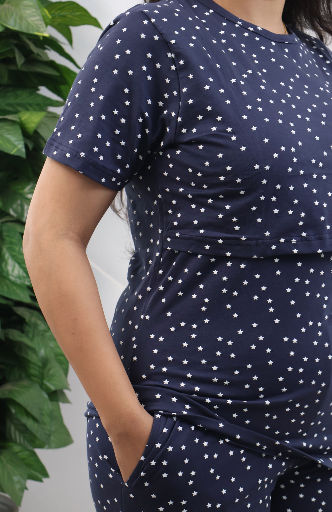 Lakini SoftCotton Maternity Top Pant Set