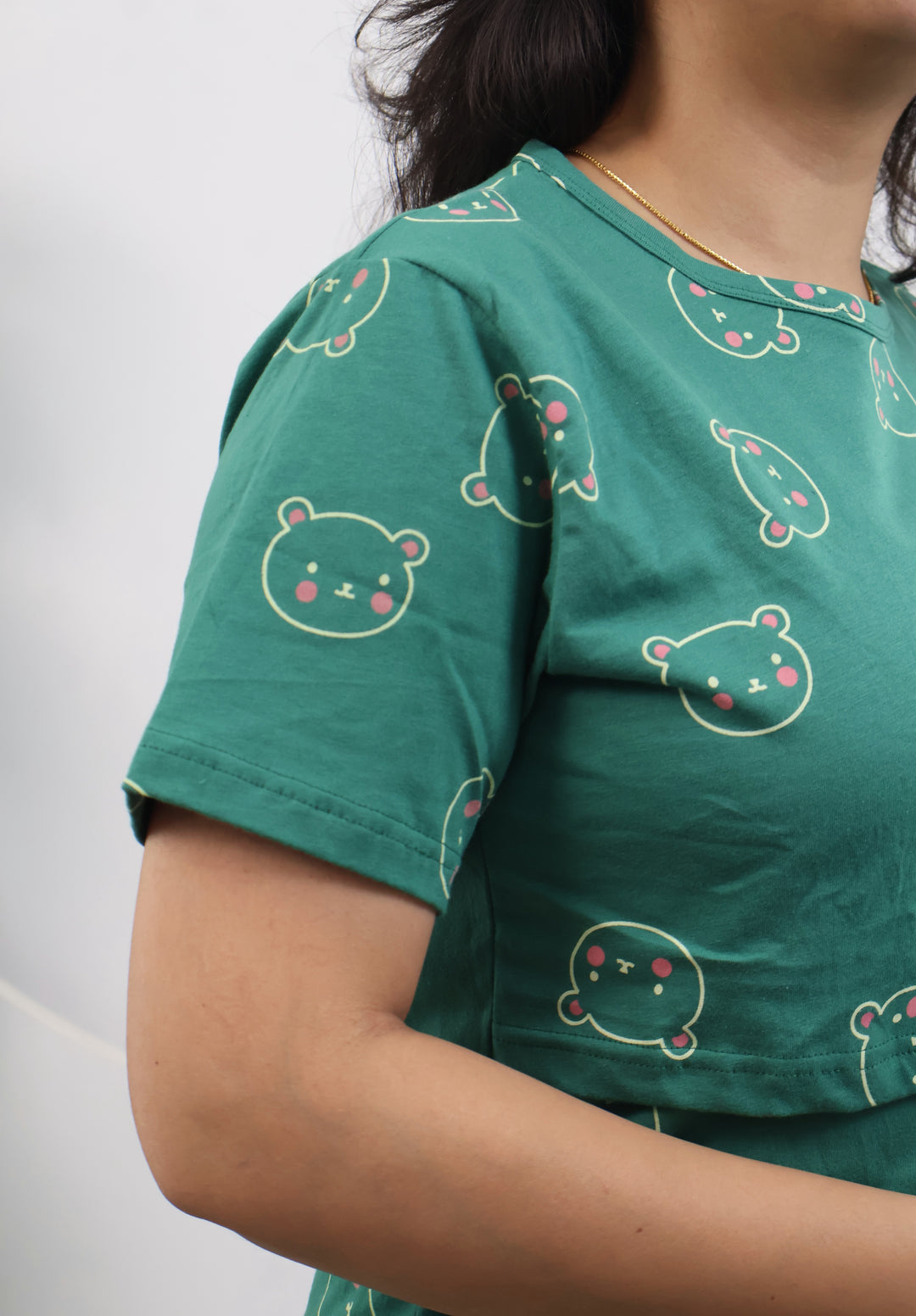 Anyia SoftCotton Maternity Top Pant Set