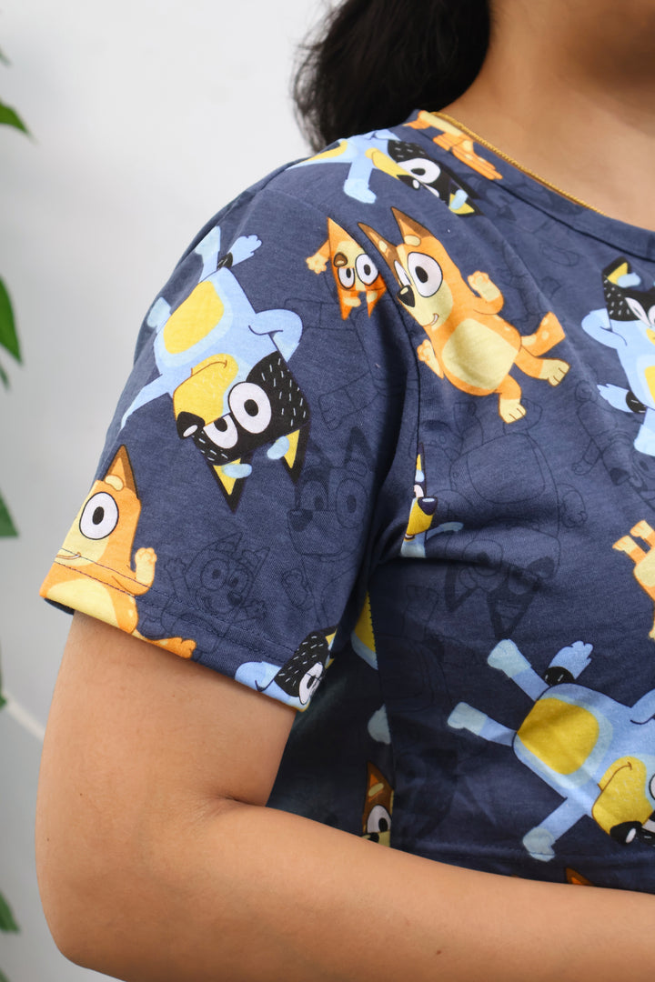 Jemima SoftCotton Maternity Top Pant Set