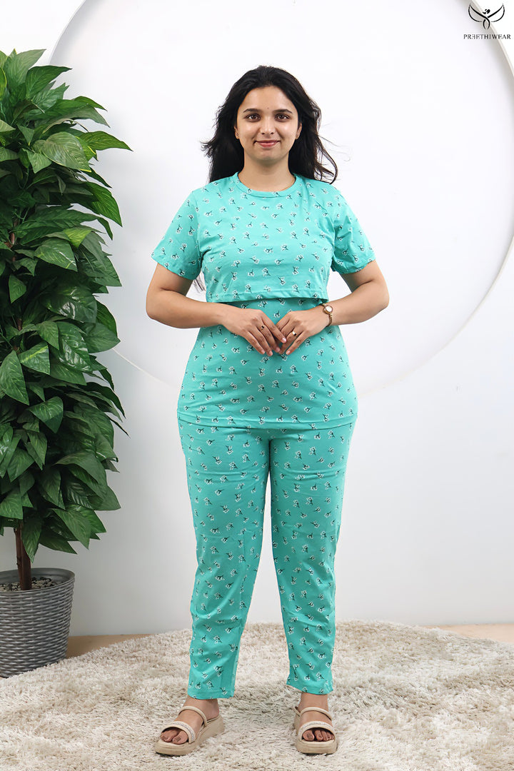 Eshita SoftCotton Maternity Top Pant Set